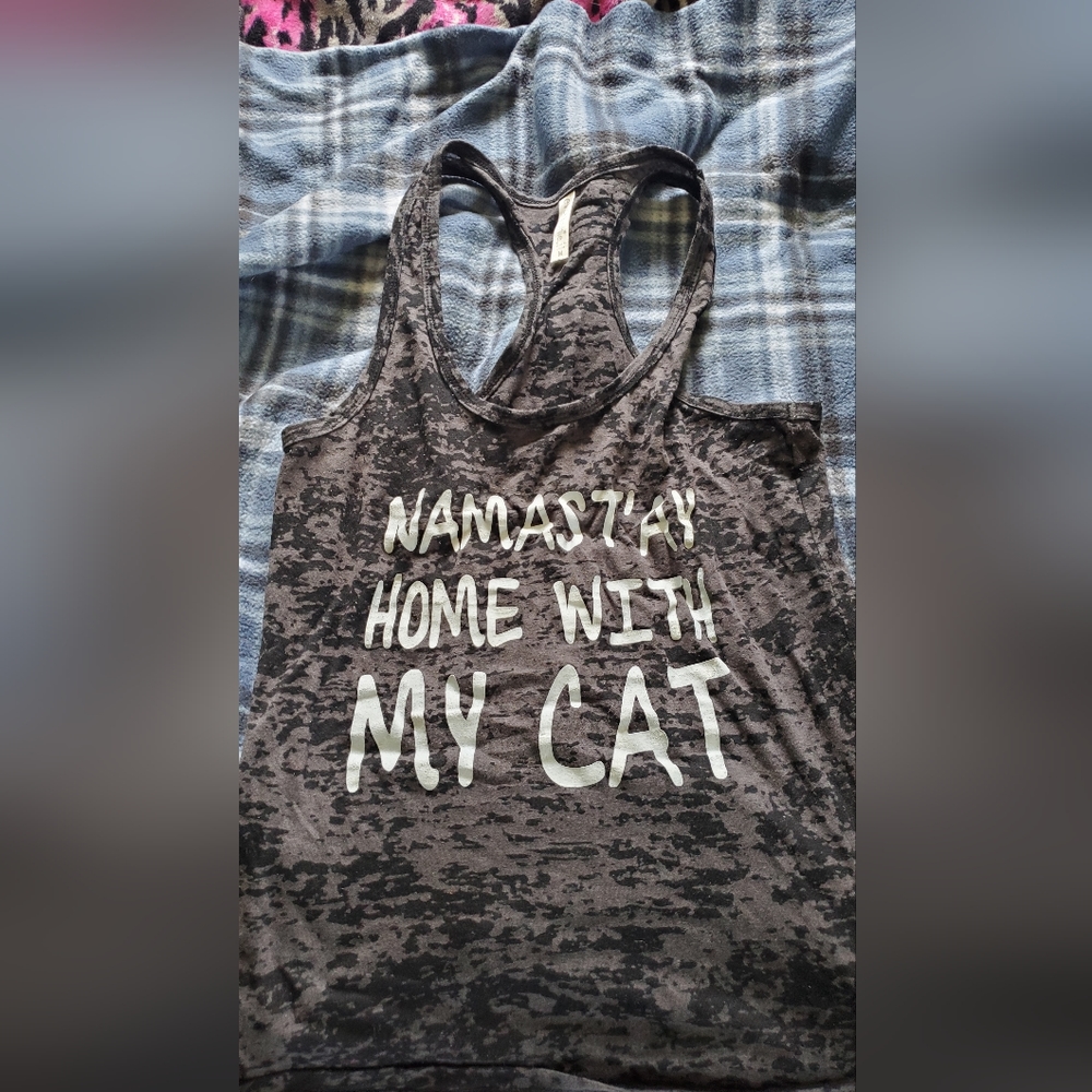 Yoga cat tank